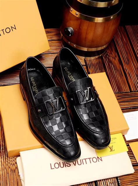 louis vuitton pront black shoes|louis vuitton black shoes men.